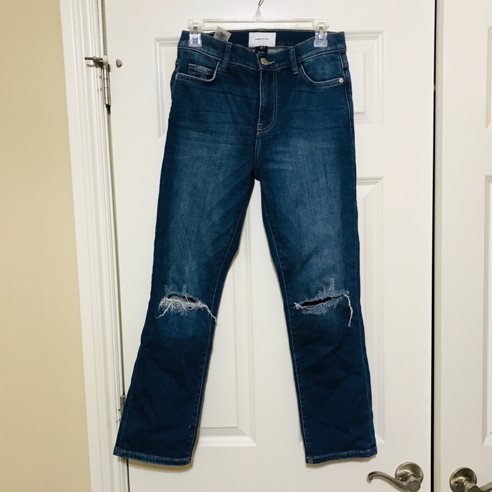 Current Elliott ripped jeans/ size 27